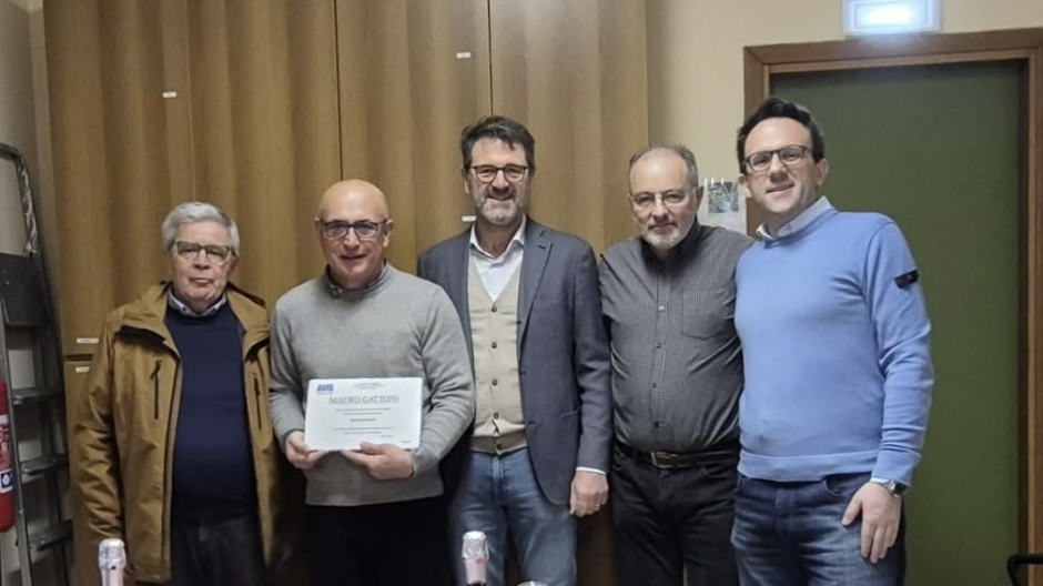 Bogogno, 100 donazioni per l'ex presidente provinciale di Avis Mauro Gattoni